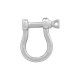 Chiusura a Ferro di Cavallo con Vite in Ottone 18X15 mm