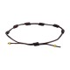 Bracelet avec Nœuds ~20 cm/1 mm