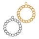 Catena Rotonda per Pendente in Acciaio Inossidabile 304 36X40.5 mm