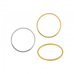 Anneau rond à Cadre fin en Acier Inoxydable 304 25 mm