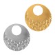 Stainless Steel 304 Pendant Round Hammerred 23mm