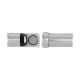 Fermoir Magnétique en Zamak 25 x 9 mm Ø 5 mm