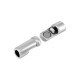 Fermoir Magnétique en Zamak 25 x 9 mm Ø 5 mm