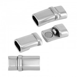 Fermoir Magnétique en Zamak 26 x 14 mm Ø 10 x 5 mm