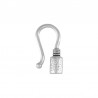 999° Silver Antique Plated/ 5µm