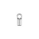 Terminal de  Metal Zamak 6x12mm (Ø3mm)