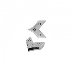 Curseur en Zamak Flèche 13 mm Ø10.2 x 2.2 mm