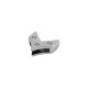 Curseur en Zamak Flèche 13 mm Ø10.2 x 2.2 mm