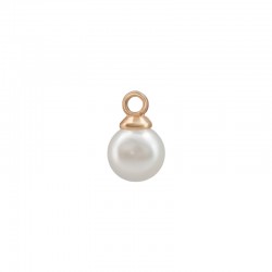Perle ABS Ronde 6 mm Ø1.2 mm