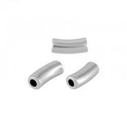 Tube Courbé en Zamak 15 x 5.5 mm Ø 3 mm