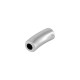 Zamak Curved Τube 15x5.5mm Ø3mm