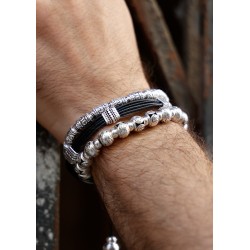 Zamak Carved Bead 7x10mm Ø4.8mm
