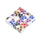 Cubo in Porcellana con Fiori 8mm  (Ø2.2mm)