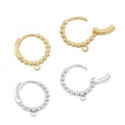 Boucle D'Oreille en Laiton 15 mm