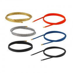 Magnetic Cord with Stainless Steel End Caps 51mm/2mm