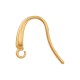 Stainless Steel 304 Earring Hook 14.3x13.2mm/3mm