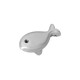 Zamak Slider Fish 14.5x8.5mm Ø 5.2x2.2mm
