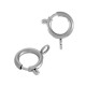 Fermoir Mousqueton Rond 9mm en Acier Inoxydable 304