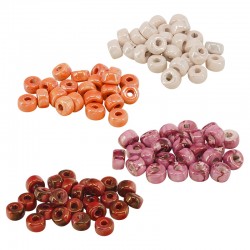 Enameled Ceramic Spacer ~8mm/5mm Ø2.8mm