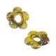 Breloque Fleur en Céramique Émaillée 22 mm/5 mm (Ø 7.2 mm)