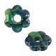 Colgante de Cerámica con Forma de Flor Esmaltada 18 Mm/5 mm (Ø5 mm)
