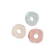 Enameled Ceramic Disc Irregular ~19mm/5mm Ø5mm