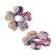 Ciondolo in Ceramica a Forma di Fiore con Smalto Colorato 30 Mm/4.5 mm (Ø 7.2 mm)