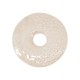 Disco Bianco in Ceramica Smaltata 44 Mm/8 mm Ø10 mm