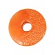 Disco Naranja de Cerámica Esmaltada 44 Mm/8 mm Ø10 mm