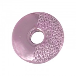 Disque Violet en Céramique Émaillée 44 mm/8 mm Ø10 mm