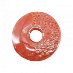 Disque en Céramique Émaillée Corail 44 mm/8 mm Ø10 mm