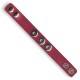 Clic Clac Leather Bracelet 3 buttons 24cm