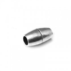 4101882 Chiusura a Calamita in Metallo Ottone Ovale 9x8mm (Ø5mm)