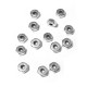 Rondel de Metal Latón Tuerca 6x3mm (Ø 2.5mm)