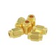 Brass Tube Hexagon 8mm/5mm Ø2.2mm