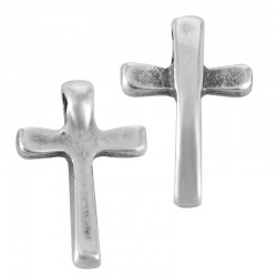 Breloque en Zamak en Forme de Croix 13 x 20 mm