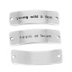 Zamak Connector with Multi Phrases 40x12mm Ø1.8mm
