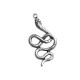 Colgante de Metal Zamak Serpiente 26x50mm