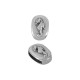 Pasador de Metal Zamak Caballo de Mar 9x13mm (10.2x2.2mm)