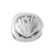 Zamak Slider Shell 14x13mm Ø10.2x2.2mm
