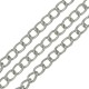 Catena a Maglia Curb in Acciaio 5.4X4.2 Mm/1 mm