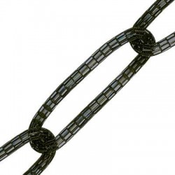 Cadena de Acero con 17 Lazos 90cm (grosor 4.2mm)