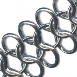 Cadena de Acero "8-ocho" 28x13mm (grosor 2mm)
