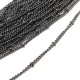 Catena in Acciaio 1.7x0.9mm con Palline 2.4mm