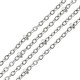 Cadena de Acero 1,5x0,75mm con Bolas 2,2mm