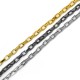 Catena a Maglie Quadrate in Acciaio 3X4.7 mm