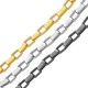 Μεταλλική Ατσάλινη Αλυσίδα Κύβος 5x8.4mm