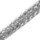 Chaîne Maille Forçat en Acier 5 x 8.4 mm