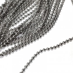 Μεταλλική Μπρούτζινη Αλυσίδα 2mm (40cm μήκος)