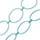 Catena Ovale in Ottone 18X25 mm